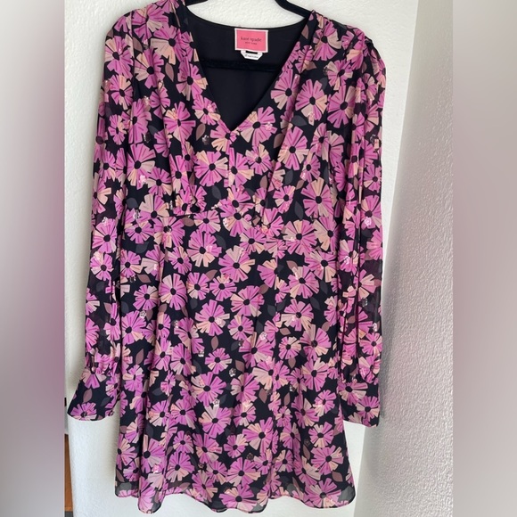 Kate spade wallflower chiffon dress - Picture 9 of 14